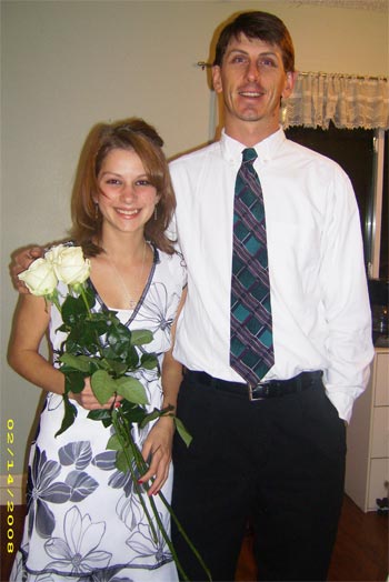 Kristen and Scott after the Purity Ball