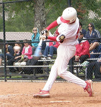 Marcus hitting a double